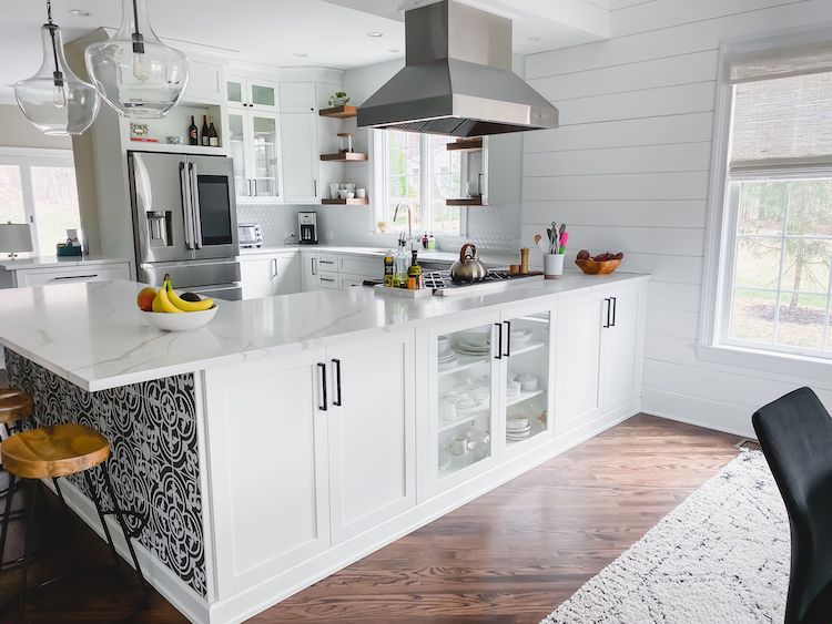 Kitchen Renovation with Drawer Microwave