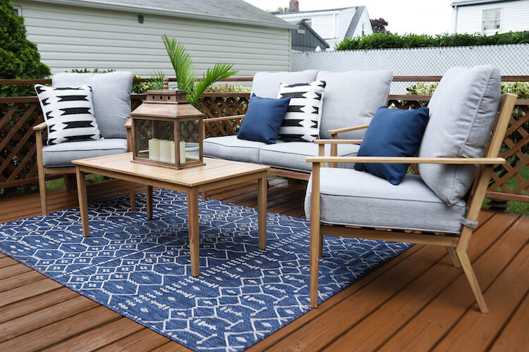 DIY Deck Makeover with Olympic Wood Stain