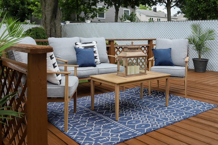 DIY Deck Makeover with Olympic Stain