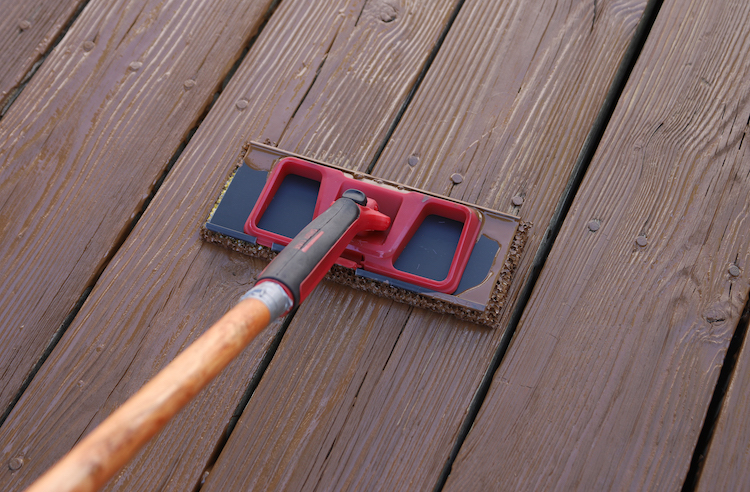 DIY Deck Makeover with Olympic Stain