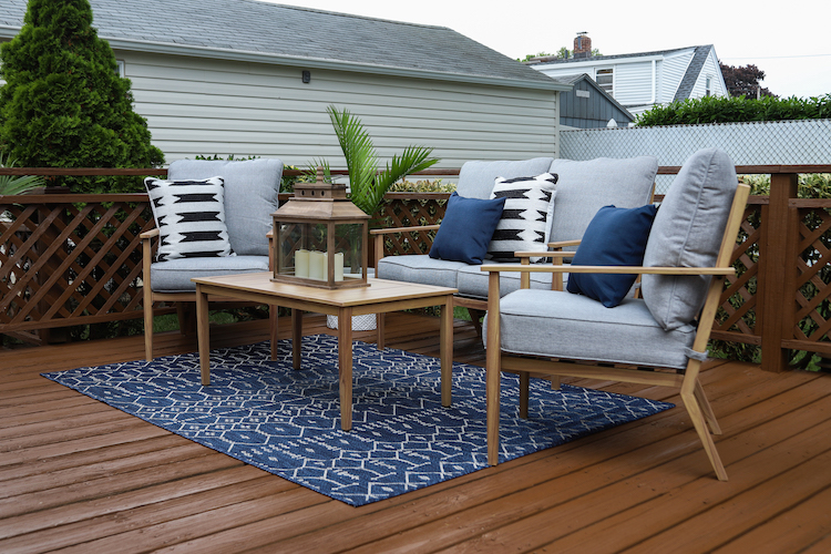 DIY Deck Makeover with Olympic Stain