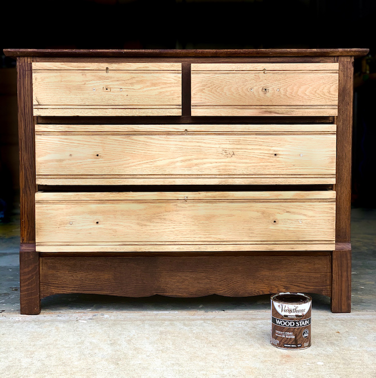 Repurposed Furniture: Dresser Transformation with Varathane Premium