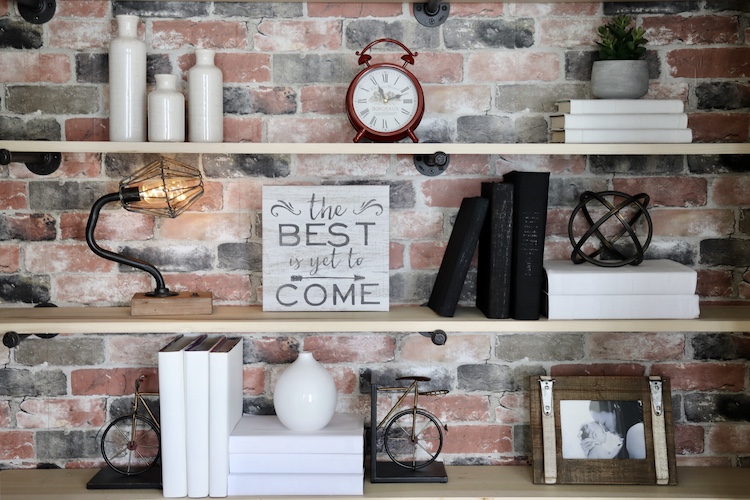 Book Shelf Closet Makeover