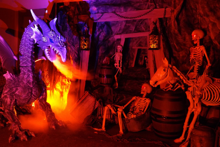 Haunted Mine Dragon Lair Scene