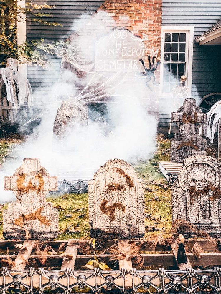 Creating A Ghostly Graveyard For Halloween