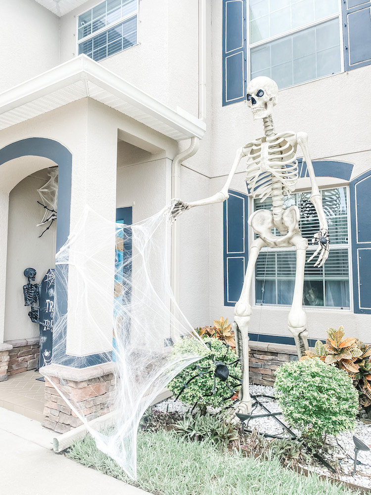 Creating a Spooky Cemetery Front Porch for Halloween