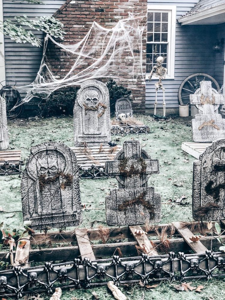 Creating A Ghostly Graveyard For Halloween